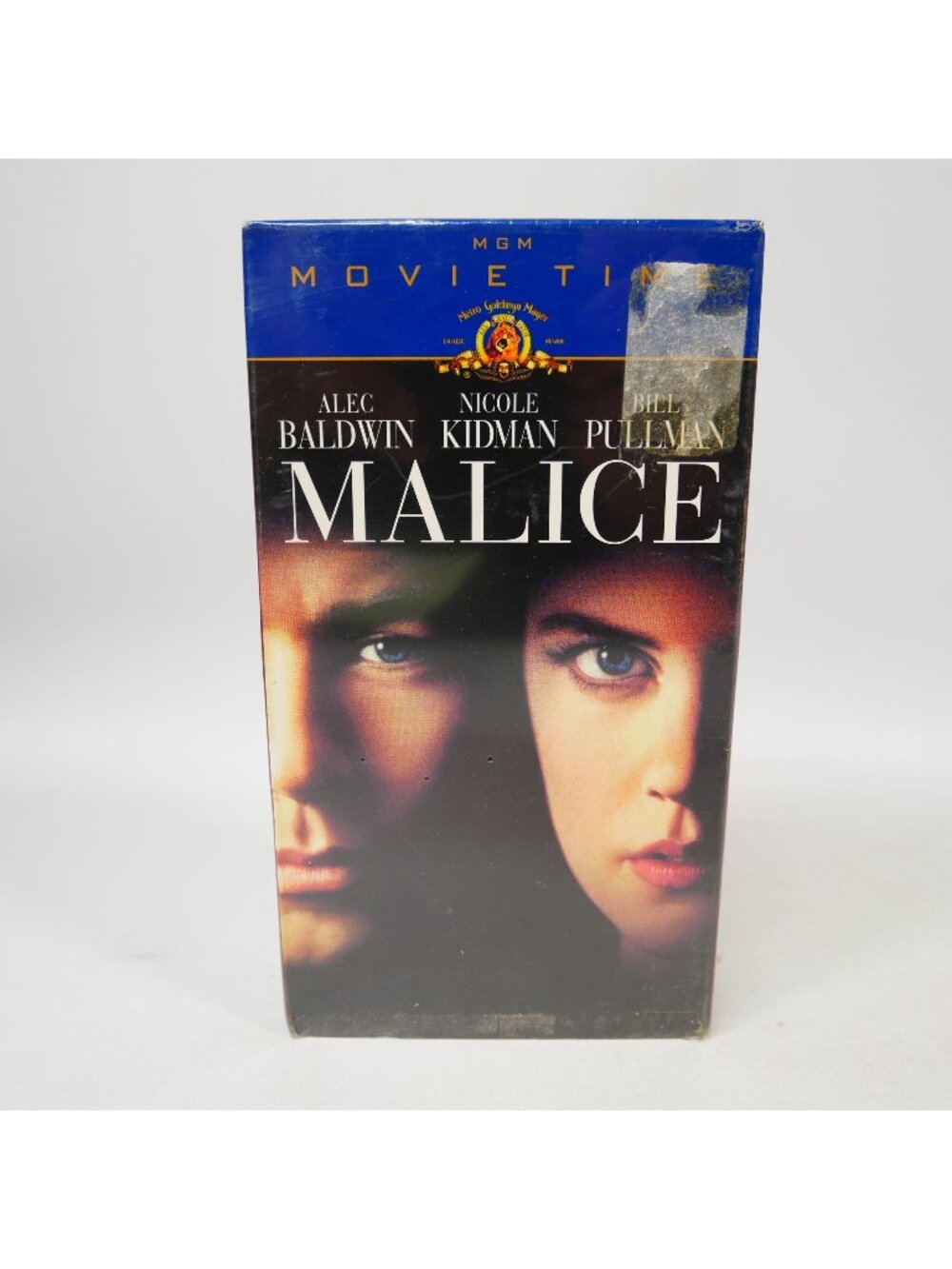 Malice MGM Alec Baldwin Nicole Kidman Bill Pullman Movie VHS Tape Thriller 1993